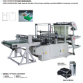 High Speed ​​Double Lines Bag Making Machine (mit Conveyer Tisch) CE